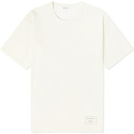 ノースプロジェクト メンズ Tシャツ トップス Norse Projects Simon Loose Printed T-Shirt Neutrals