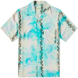 アリーズ メンズ シャツ トップス Aries Dune Hawaiian Shirt Neutrals