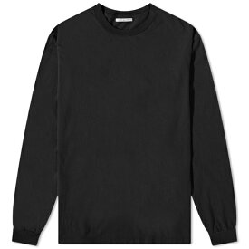 ジョン・エリオット メンズ Tシャツ トップス John Elliott Long Sleeve University T-Shirt Black