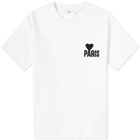アミ レディース シャツ トップス AMI Paris ADC T-Shirt White