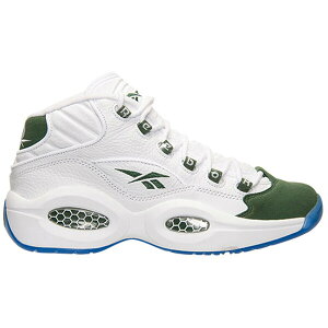 Reebok ���[�{�b�N �����Y �X�j�[�J�[ �yReebok Question Mid Michigan State (2015)�z �T�C�Y US_9(27.0cm) White/Racing Green