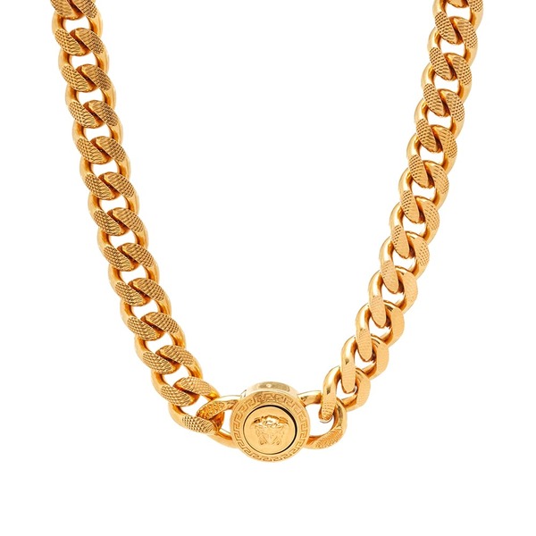 ヴェルサーチ メンズ アクセサリー ネックレス 至高 チョーカー Gold Chain Versace 最大65%OFFクーポン 全商品無料サイズ交換 Necklace Heavy