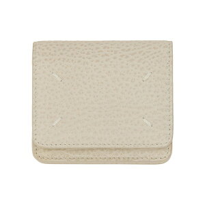 }^}WF fB[X z ANZT[ Wallet With Logo Beige