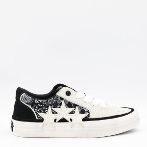 �A�~�� �����Y �X�j�[�J�[ �V���[�Y Black And White Bandana Sneakers -