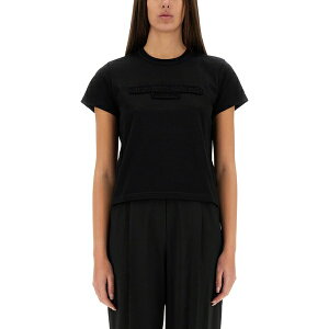 ALT_[ fB[X TVc gbvX Embossed Logo T-shirt BLACK