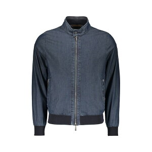 [[ Y WPbgu] AE^[ Bomber Jacket In Technical Fabric Denim