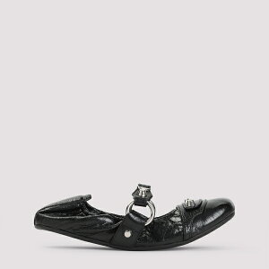 oVAK fB[X T_ V[Y City Flat Sandals Black Silver