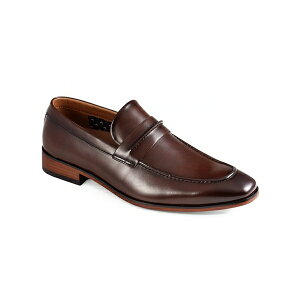 g~[ qtBK[ Y Xb|E[t@[ V[Y Men's Steran Slip On Dress Loafers Dark Brown