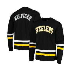 g~[ qtBK[ Y Vc gbvX Men's Black, Gold Pittsburgh Steelers Nolan Long Sleeve T-shirt Black, Gold