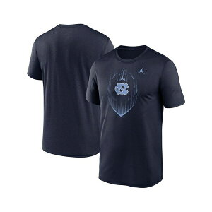 W[_ Y Vc gbvX Men's Navy North Carolina Tar Heels Primetime Legend Icon Performance T-Shirt Navy