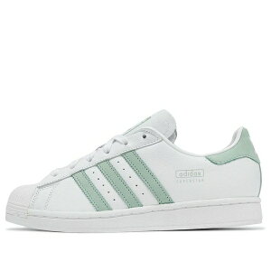 adidas �A�f�B�_�X ���f�B�[�X �X�j�[�J�[ �y(WMNS) adidas Superstar 'Cloud White Hazy Green' IG4541�z �T�C�Y US_8(25.0cm)