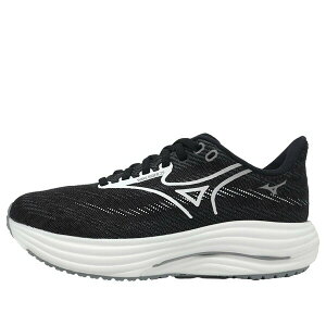 Mizuno �~�Y�m ���f�B�[�X �X�j�[�J�[ �y(WMNS) Mizuno Wave Rider 29 Super Wide 'Black White' J1GD250622�z �T�C�Y US_9.5(26.5cm)