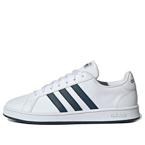 adidas �A�f�B�_�X �����Y �X�j�[�J�[ �yadidas Grand Court Base 'White Crew Navy' FY8568�z �T�C�Y US_12.5(30.5cm)