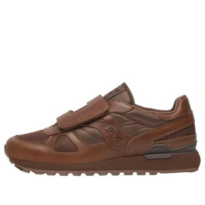 Saucony �T�b�J�j�[ �����Y �X�j�[�J�[ �ySaucony x Engineered Garments Shadow Double Velcro 'Brown' S71045-2�z �T�C�Y US_5(23.0cm)
