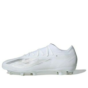 adidas �A�f�B�_�X �����Y �X�j�[�J�[ �yadidas X Crazyfast Pro FG 'White Silver Metallic' IG9118�z �T�C�Y US_7(25.0cm)