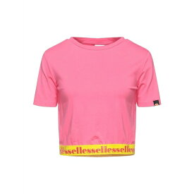 ELLESSE エレッセ Tシャツ トップス レディース T-shirts Fuchsia