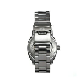 レイン レディース 腕時計 アクセサリー Men Impaler Semi-Skeleton Stainless Steel Strap Watch - White/SIlver White/silver