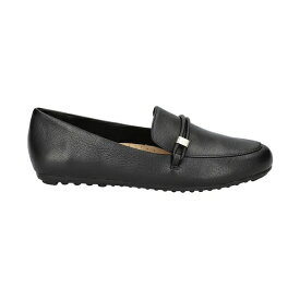 ベラヴィータ レディース スリッポン・ローファー シューズ Women's Jerrica Comfort Loafers Black Leather