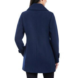 マイケルコース レディース ジャケット＆ブルゾン アウター Women's Double-Breasted Wool Blend Coat Midnight Blue