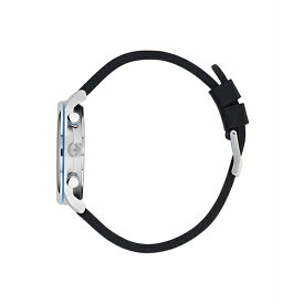 アディダス レディース 腕時計 アクセサリー Unisex Chrono Code One Chrono Black Silicone Strap Watch 40mm Black
