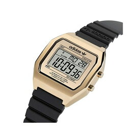 アディダス レディース 腕時計 アクセサリー Unisex Digital Two Black Resin Strap Watch 36mm Black