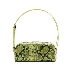 �p�g���c�B�A �y�y ���f�B�[�X �V�����_�[�o�b�O �o�b�O Python-print leather shoulder bag Green