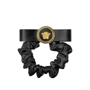 ���F���T�[�` ���f�B�[�X �w�A�A�N�Z�T���[ �A�N�Z�T���[ Gianni ribbon scrunchie Black