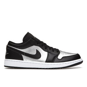 Jordan W[_ fB[X Xj[J[ yJordan 1 Low SE Black Metallic Silver (Women's)z TCY US_7(24.0cm) Black/Metallic Silver/White