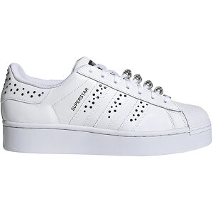 adidas AfB_X fB[X Xj[J[ yadidas Superstar Bold Swarovski (Women's)z TCY US_5(22.0cm) Cloud White/Core Black/Silver Metallic