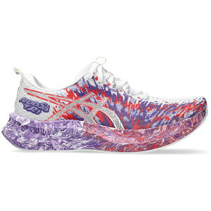ASICS �A�V�b�N�X ���f�B�[�X �X�j�[�J�[ �yASICS Noosa Tri 16 White Edo Purple (Women's)�z �T�C�Y US_W_12 White/Edo Purple