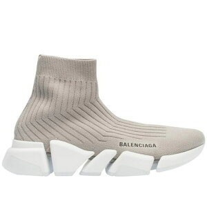 Balenciaga oVAK fB[X Xj[J[ yBalenciaga Speed Trainer Rib-Knit Light Gray (Women's)z TCY EU_35(21.5cm) Light Gray