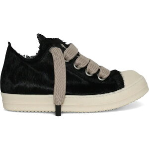 Rick Owens bNIEGX fB[X Xj[J[ yRick Owens Jumbo Laced Low Black Milk (Women's)z TCY US_8(25.0cm) Black/Milk/Milk