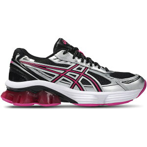 ASICS �A�V�b�N�X ���f�B�[�X �X�j�[�J�[ �yASICS Gel-Kinetic Fluent Black Pink Glo (Women's)�z �T�C�Y US_7.5(24.5cm) Black/Pink Glo