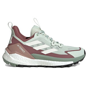 adidas �A�f�B�_�X ���f�B�[�X �X�j�[�J�[ �yadidas Terrex Free Hiker 2.0 Low Linen Green Burgundy (Women's)�z �T�C�Y US_6(23.0cm) Linen Green/Off White/Burgundy