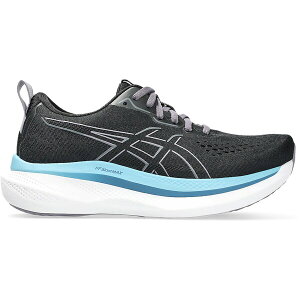 ASICS �A�V�b�N�X ���f�B�[�X �X�j�[�J�[ �yASICS Glideride Max Black Carrier Grey (Women's)�z �T�C�Y US_6.5(23.5cm) Black/Carrier Grey