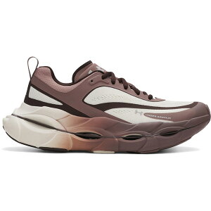 Under Armour A_[A[}[ fB[X Xj[J[ yUnder Armour UA Halo Racer Summit White Kona Brown (Women's)z TCY US_7.5(24.5cm) Summit White/Kona Brown/Sierra Taupe