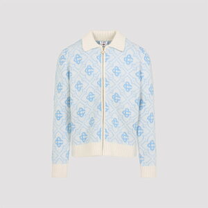 JTuJ Y jbg&Z[^[ AE^[ Monogram Zip Up Sweater Monogram