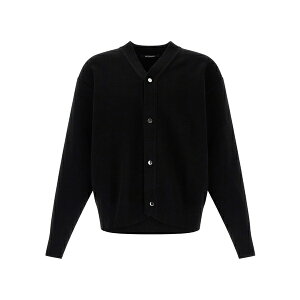 WNGX Y jbg&Z[^[ AE^[ 'le Cardigan Doppio' Cardigan Black