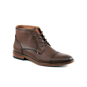 g~[ qtBK[ Y u[c V[Y Men's Blaze Cap Toe Lace Up Boots Brown