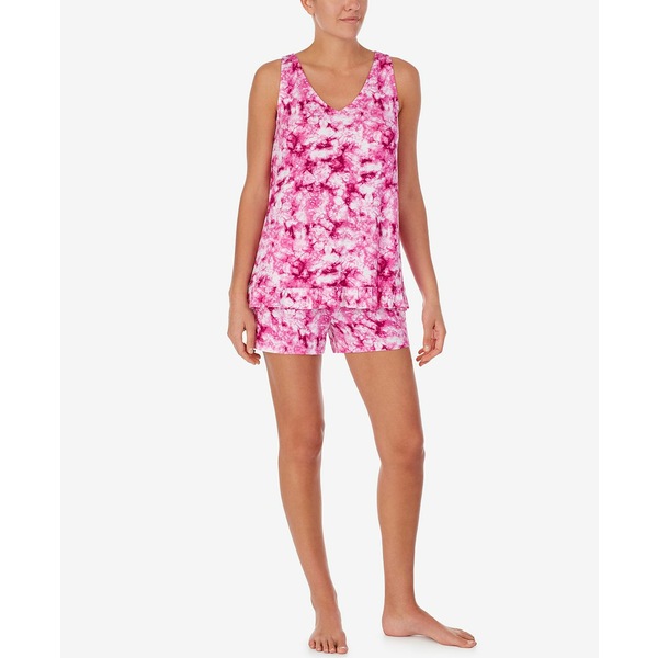 贅沢 クドルドッズ レディース ボトムス カジュアルパンツ Pink Print Set Knit Pajama 最大93%OFFクーポン 全商品無料サイズ交換 Shorts Ruffle-Trim