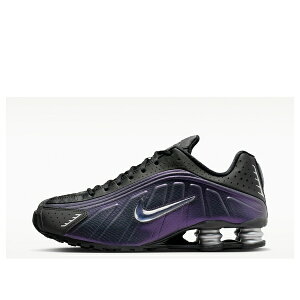 Nike �i�C�L �����Y �X�j�[�J�[ �yNike Shox R4 'Black Metallic Silver Purple Dynasty' IO4546-002�z �T�C�Y US_M_14
