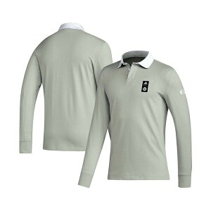 AfB_X Y Vc gbvX Men's 2023 Player Gray New England Revolution Travel Long Sleeve Polo Shirt Gray