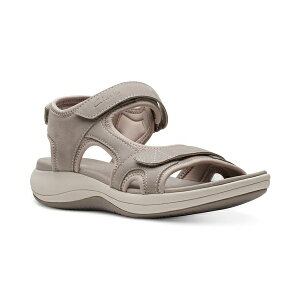 N[NX fB[X T_ V[Y Women's Cloudsteppers Mira Bay Strappy Sport Sandals Stone