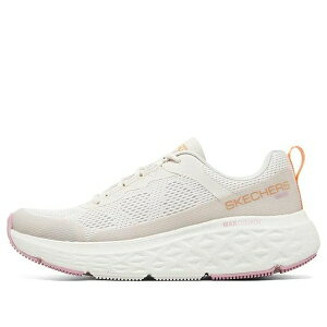 Skechers �X�P�b�`���[�Y ���f�B�[�X �X�j�[�J�[ �y(WMNS) Skechers Max Cushioning Delta 'White Beige' 129116-NTPK�z �T�C�Y US_5(22.0cm)