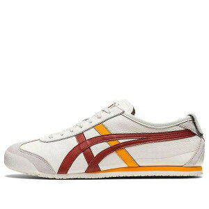 Onitsuka Tiger �I�j�c�J�^�C�K�[ �����Y �X�j�[�J�[ �yOnitsuka Tiger Mexico 66 'White Red Yellow' 1183A201-108�z �T�C�Y US_12.5(30.5cm)