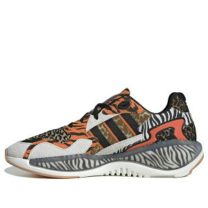 adidas �A�f�B�_�X �����Y �X�j�[�J�[ �yadidas x atmos ZX Alkyne Crazy Animal 'Black White Brown' FY5235�z �T�C�Y US_11.5(29.5cm)