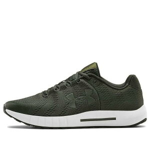 Under Armour �A���_�[�A�[�}�[ �����Y �X�j�[�J�[ �yUnder Armour Micro G Pursuit Bp Low-Top Running Shoes 'Green' 3021953-300�z �T�C�Y US_10.5(28.5cm)