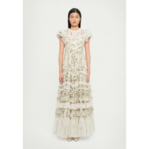 �j�[�h���A���h�X���b�h ���f�B�[�X �����s�[�X �g�b�v�X COLETTE'S LA VIE EN ROSE ROUND NECK SHORT SLEEVE GOWN - Occasion wear - moonshine/cream