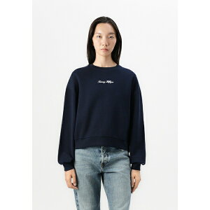 g~[ qtBK[ fB[X p[J[EXEFbgVc AE^[ CLASSIC SCRIPT - Sweatshirt - dark night navy