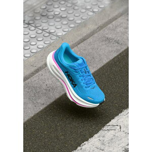 zJIlIl fB[X tBbglX X|[c BONDI 9 - Road running shoes - skyward blue/neon fuchsia